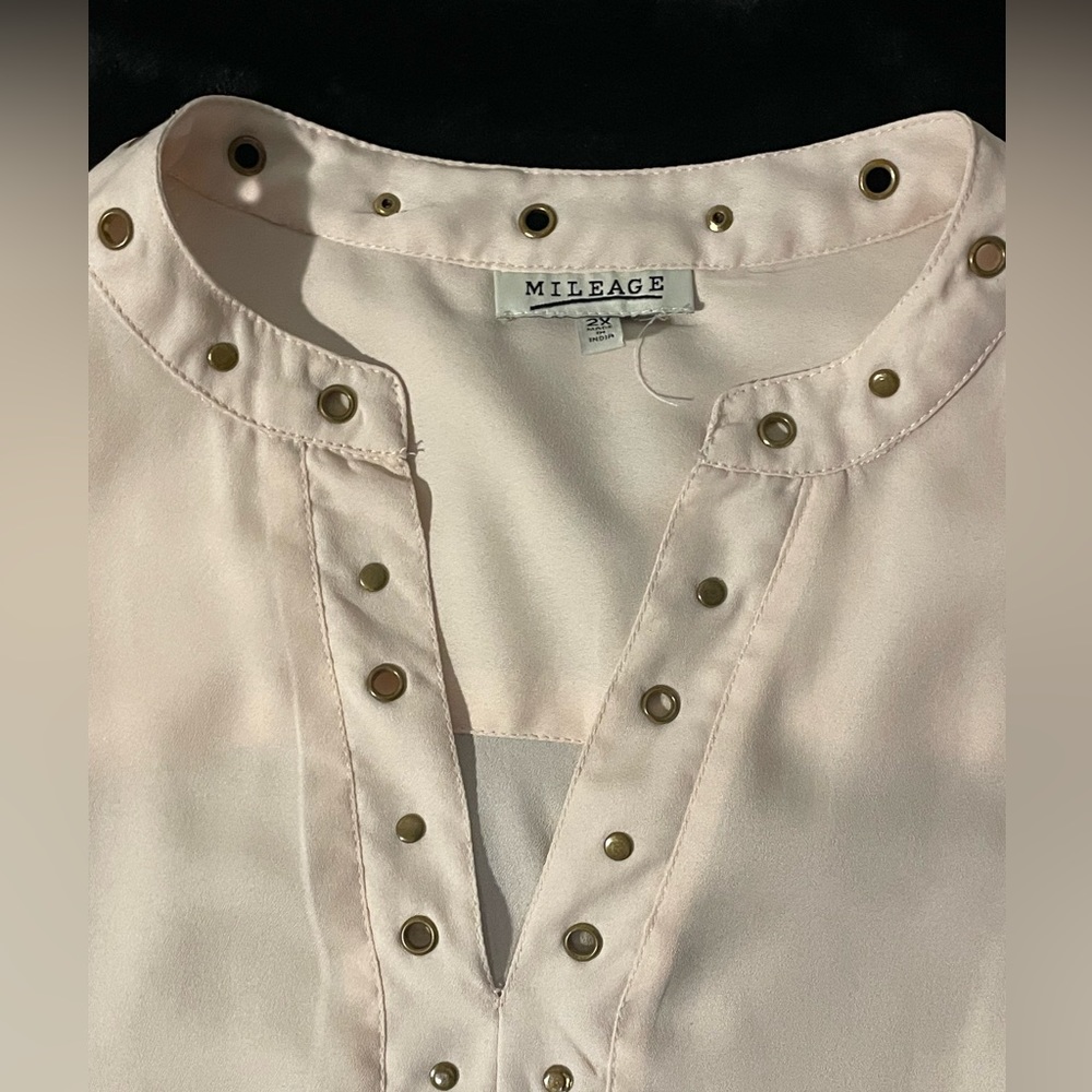Cream top 2x - Picture 3 of 4